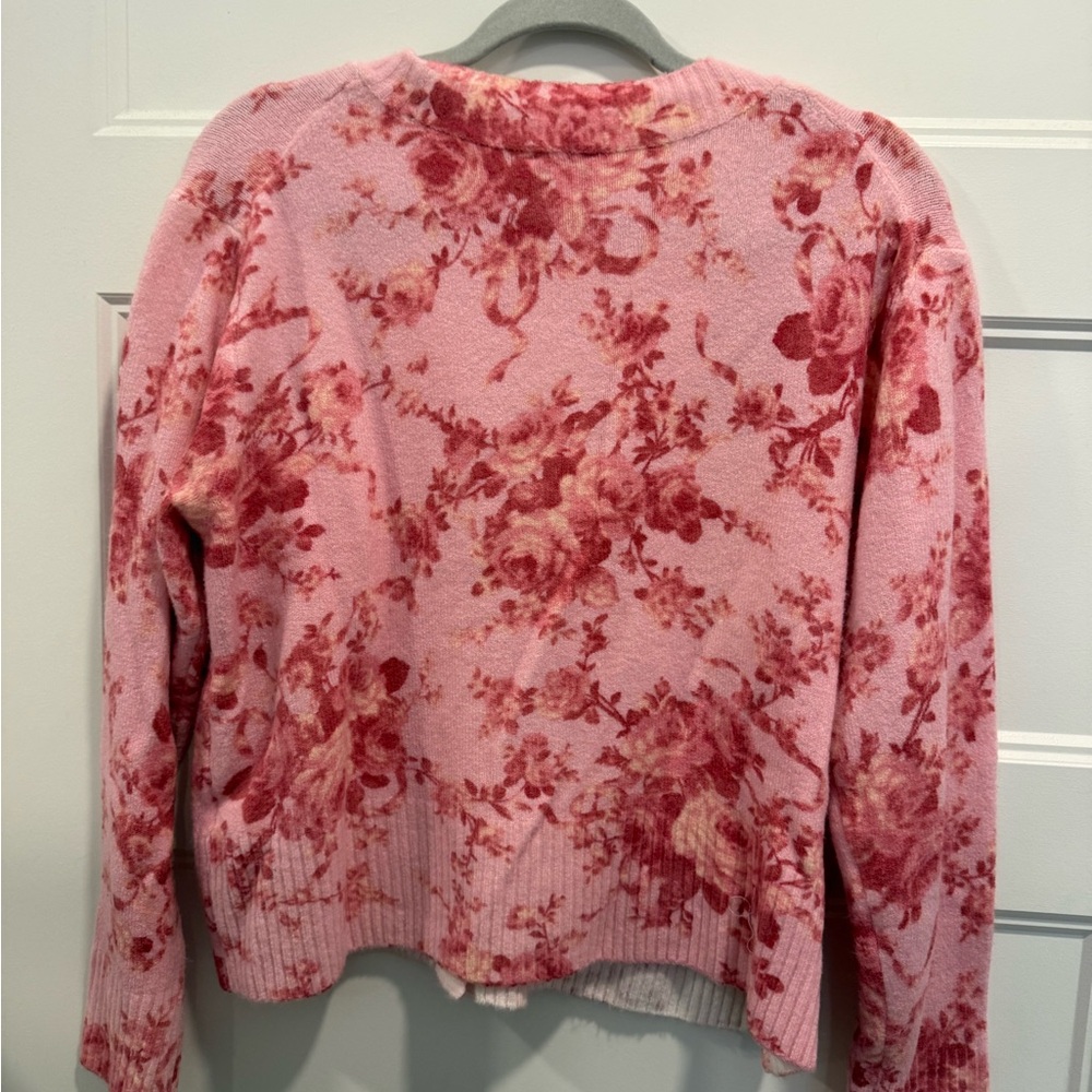 CeCe Pink Knit Sweater large - Picture 9 of 9